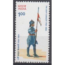 India - Correo Yvert 791 ** Mnh Uniformes militares