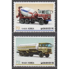 Corea del Sur Correo 1983 Yvert 1203/4 ** Mnh Coches