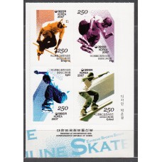 Corea del Sur Correo 2007 Yvert 2390/93 ** Mnh Deportes Extremos -