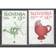 Eslovenia Correo 1997 Yvert 181/82 ** Mnh Patrimonio Cultural