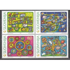 Eslovenia Correo 1999 Yvert 249/52 ** Mnh Milinario