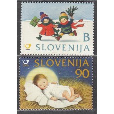 Eslovenia Correo 2000 Yvert 304/5 ** Mnh Navidad