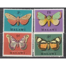 Malawi Correo Yvert 134/37 ** Mnh Fauna - Mariposas