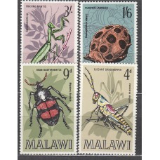 Malawi Correo Yvert 123/26 ** Mnh Fauna -Insectos