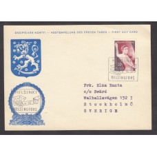 Finlandia Tarjetas Maximas Yvert 466 - Matasello Helsinki 1957