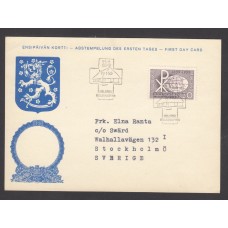 Finlandia Tarjetas Maximas Yvert 481 - Matasello Helsinki 1959