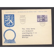 Finlandia Tarjetas Maximas Yvert 491 - Matasello Seinajoki 1960