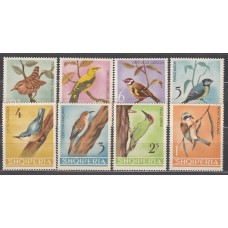 Albania Correo 1964 Yvert 699/706 ** Mnh Fauna - Aves