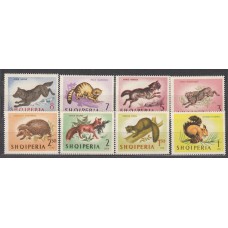 Albania Correo 1964 Yvert 677/84 ** Mnh Fauna