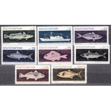 Bulgaria Correo 1969 Yvert 1732/39 ** Mnh Fauna - Barcos - Peces