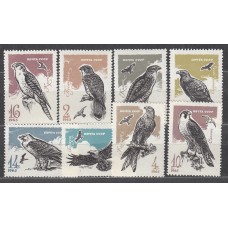 Rusia Correo 1965 Yvert 3040/47 ** Mnh Fauna - Aves