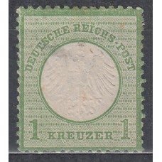 Alemania Imperio Correo 1872 Yvert 20 * Mh