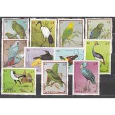 Arabia Sud Este (Ajman) Yvert Aereo 54 ** Mnh Fauna - Aves