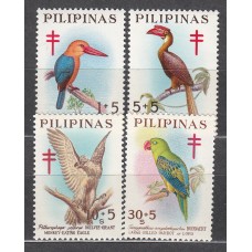 Filipinas Correo 1967 Yvert 669/72 ** Mnh Fauna - Aves