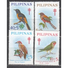 Filipinas Correo 1969 Yvert 736/39 ** Mnh Fauna - Aves