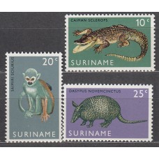 Surinam Correo 1969 Yvert 496/98 ** Mnh Fauna