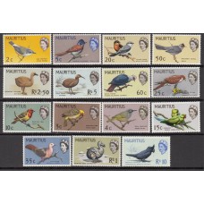 Mauricio Correo Yvert 266/80 ** Mnh Fauna - Aves