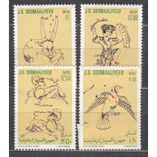 Somalia Correo Yvert 319/22 ** Mnh Fauna