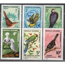 Nueva Caledonia Correo Yvert 345/50 ** Mnh Fauna - Aves