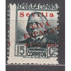 Locales Patrióticos Sevilla 1936 Edifil 22 ** Mnh