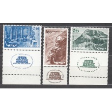 Israel Correo 1965 Yvert 268/70 ** Mnh Antiguo Palacio de Masada