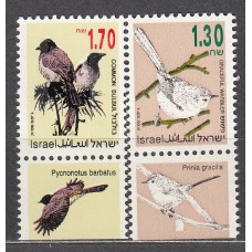 Israel Correo 1993 Yvert 1225/26 ** Mnh Fauna - Aves