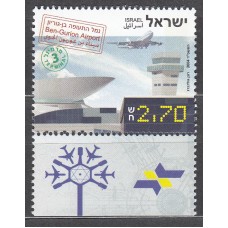 Israel Correo 2004 Yvert 1725 ** Mnh Aeropuerto - Avión
