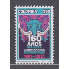 Colombia Correo 2022 Yvert 2547 ** Mnh Cundinamarca