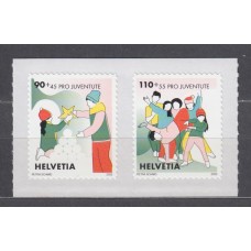 Suiza Correo 2022 Yvert 2751/52 ** Mnh Pro Juventud