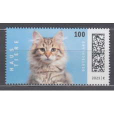 Alemania Federal Correo 2023 Yvert 3529 ** Fauna - Gato