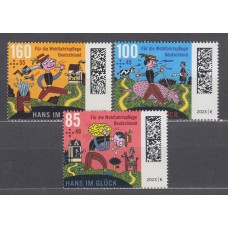 Alemania Federal Correo 2023 Yvert 3525/27 ** Mnh  Comic