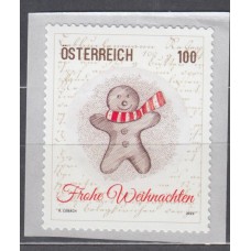 Austria Correo 2022 Yvert 3573 ** Mnh Navidad