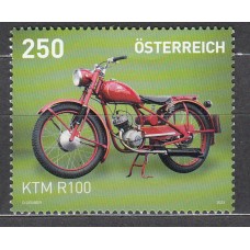 Austria Correo 2023 Yvert 3577 ** Mnh KTM R 100 Motocicleta