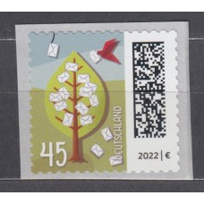 Alemania Federal Correo 2022 Yvert 3488 ** Mnh Arbol de letras