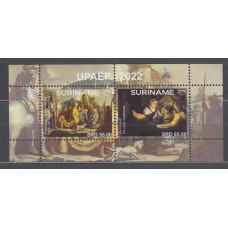 Surinam Hojas Yvert 195 ** Mnh Upaep - Arte