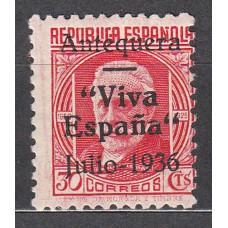 Locales Patrióticos Antequera 1936 Edifil NE,7 * Mh