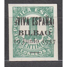 Locales Patrióticos Bilbao 1937 Edifil 1 ** Mnh