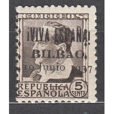 Locales Patrióticos Bilbao 1937 Edifil 3 ** Mnh