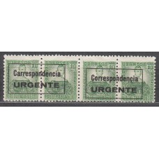 Locales Patrióticos Burgos 1936 Edifil 44he+44 ** Mnh En Pareja