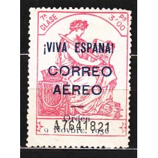 Locales Patrióticos Burgos 1936 Edifil 22he * Mh ESPANA sin Tilde en la Ñ