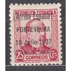 Locales Patrióticos Pontevedra 1937 Edifil 26 * Mh