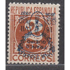 Locales Patrióticos Sevilla 1937 Edifil 58hi * Mh Sobrecarga Invertida