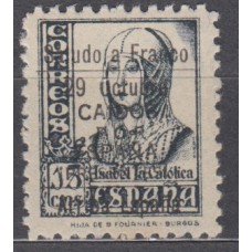 Locales Patrióticos Zaragoza 1937 Edifil 85 * Mh