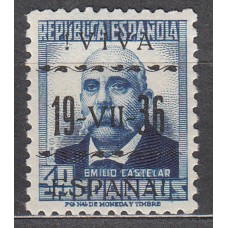 Locales Patrióticos Vitoria 1937 Edifil 12hcc ** Mnh Tipo III