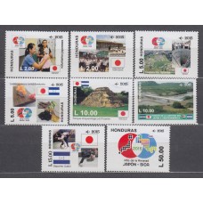 Honduras Aereo 2015 Yvert 1380/87 ** Mnh Relaciones Diplomaticas con Japón