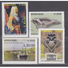 Honduras Aereo 2015 Yvert 1388/91 ** Mnh