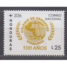 Honduras Aereo 2016 Yvert 1433 ** Mnh