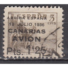 Canarias Correo 1937 Edifil 22 usado