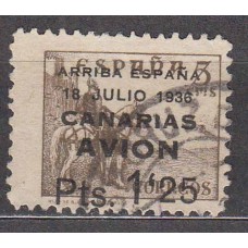 Canarias Correo 1937 Edifil 22 usado