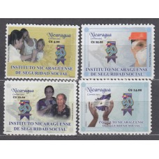 Nicaragua Correo 2009 Yvert 2669/72 ** Mnh Seguridad Social